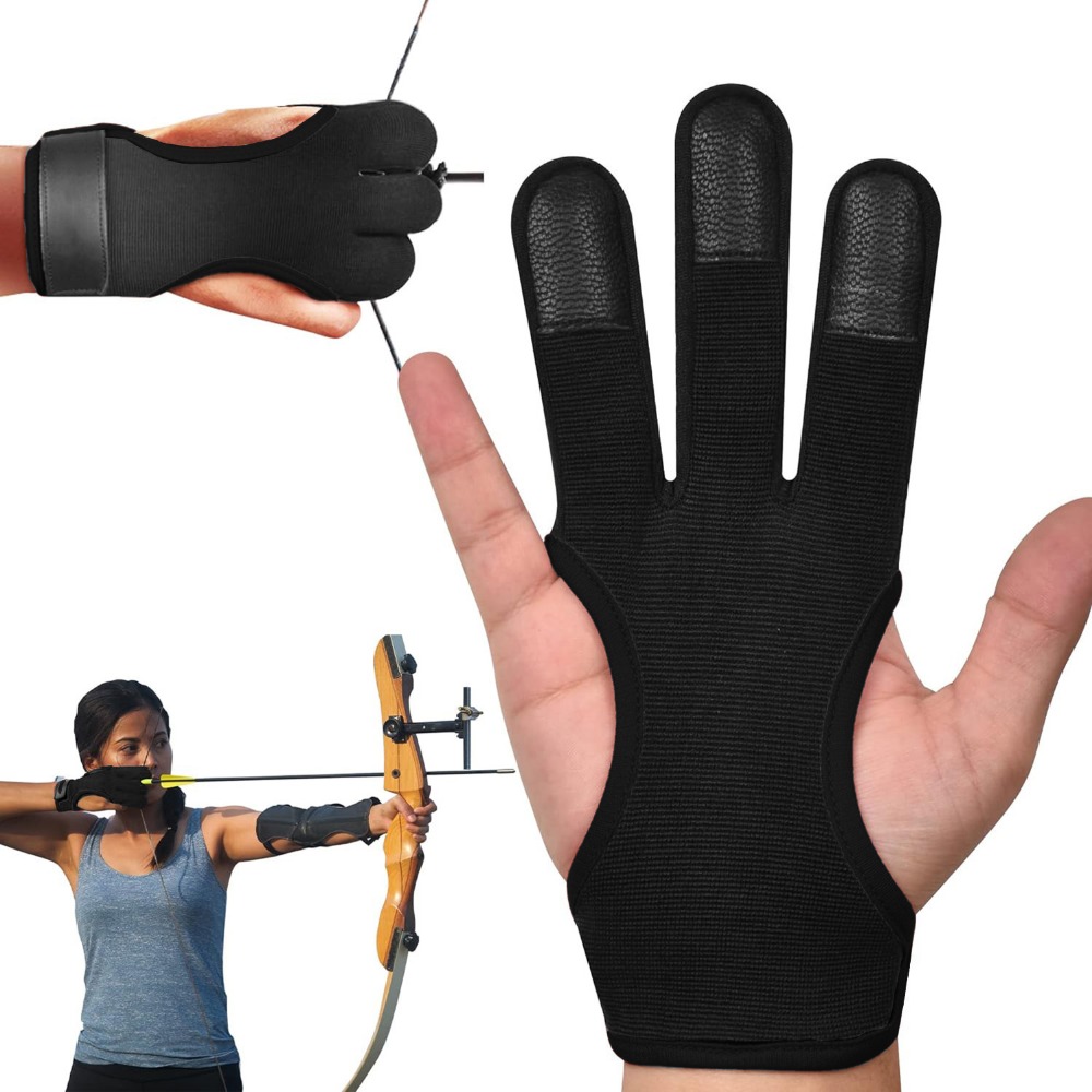 Outdoor Sport Gloves - 1 Buah Sarung Tangan Panahan 3