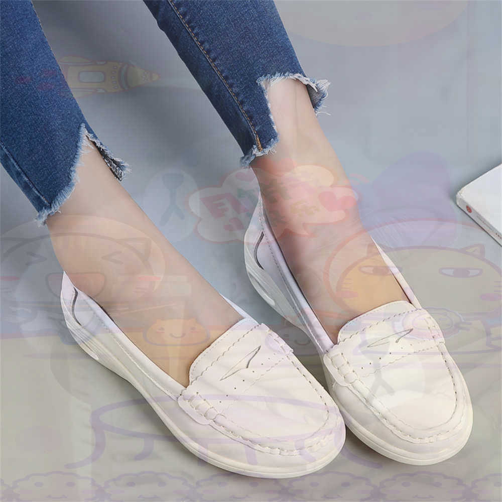 Outdoor Sport Climbing Uk - Sepatu Ukuran Besar Wanita Slip-On Lembut