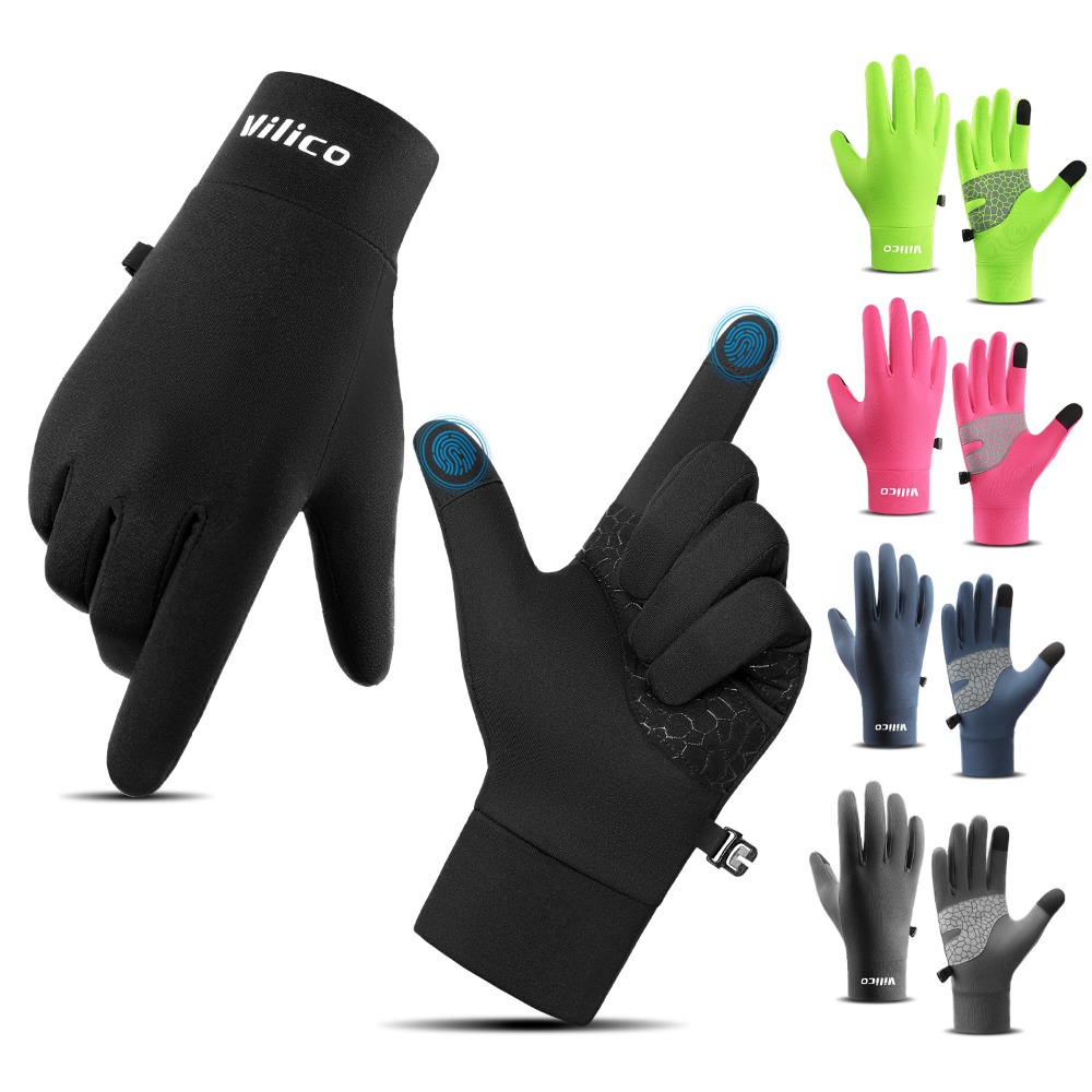 Outdoor Sport Gloves - Sarung Tangan Lari Anti Selip Layar
