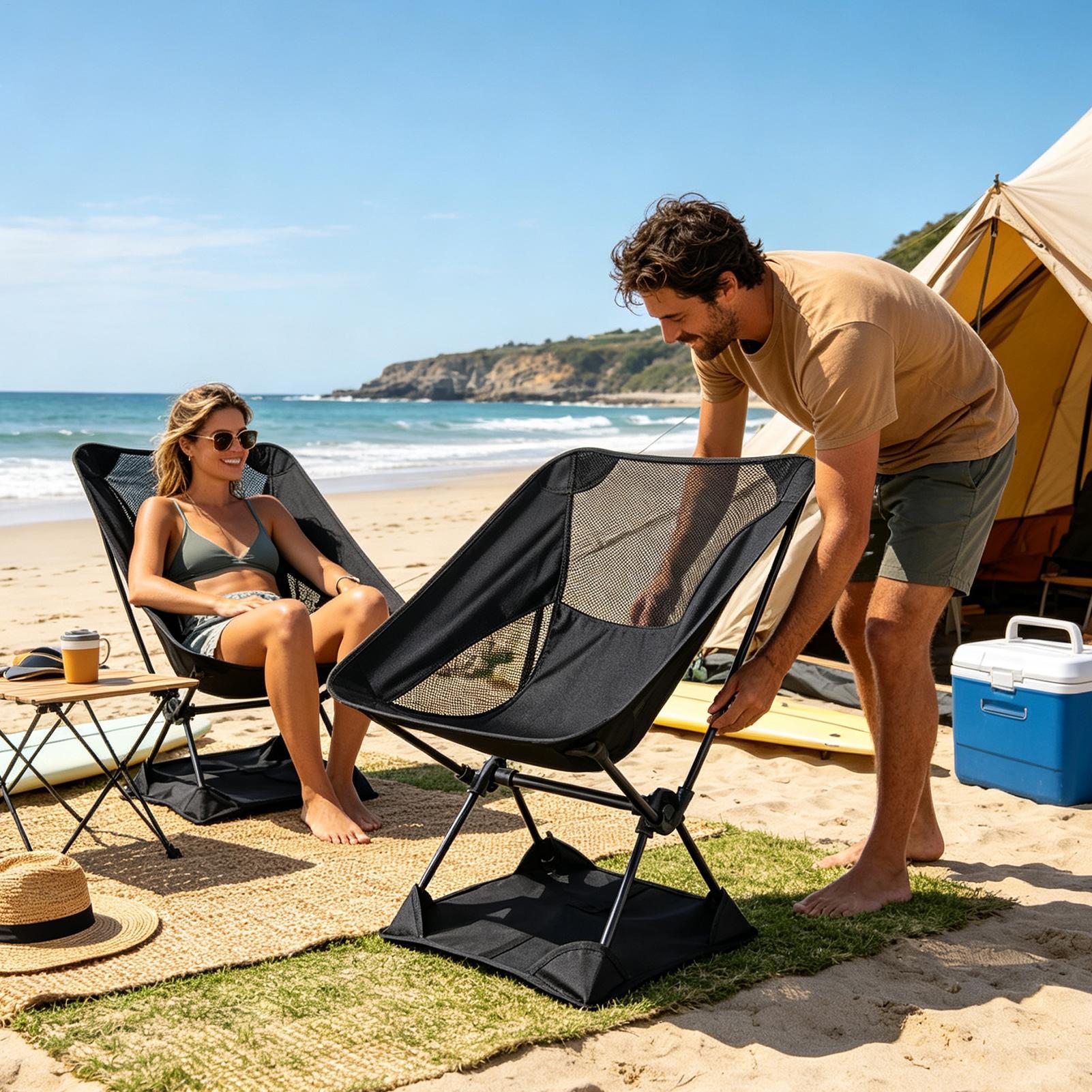 Alas Kursi Lipat Anti-Tenggela - Outdoor Sport Chairs ulasan dan harga