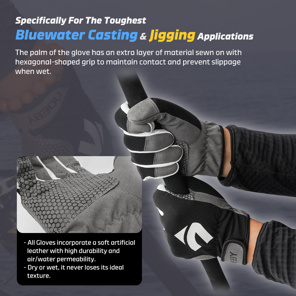 Sarung Tangan Pancing NOEBY An - Outdoor Sport Gloves ulasan dan harga