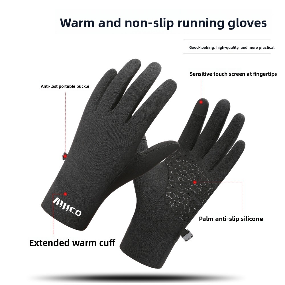 Sarung Tangan Lari Anti Selip  - Outdoor Sport Gloves ulasan dan harga