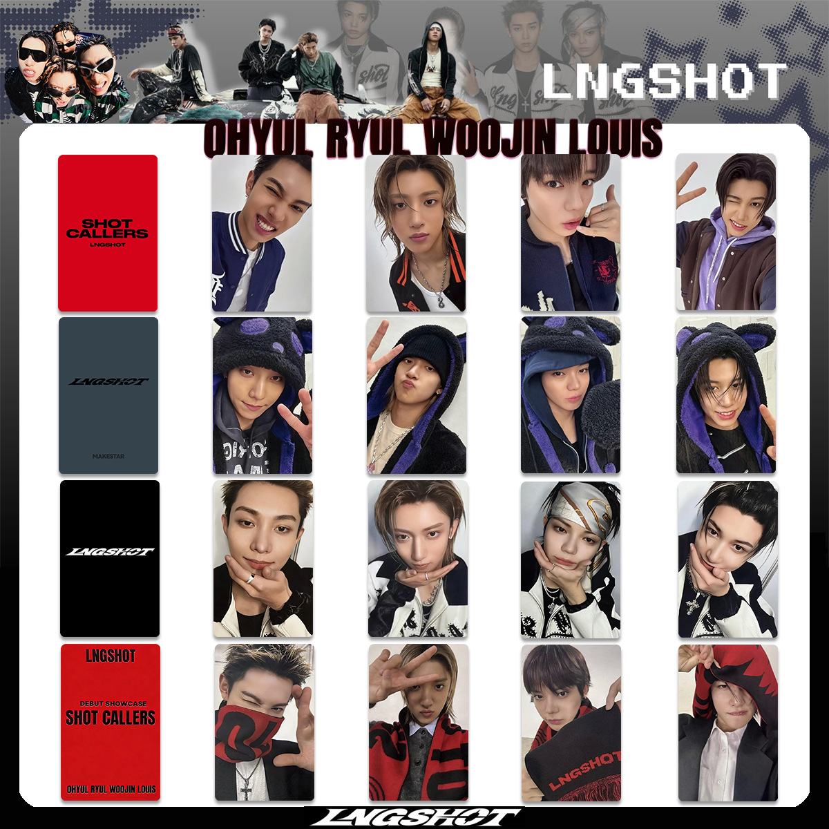 40PCS BARU KPOP Hip-hop Group, - Outdoor Sports Accessories ulasan dan harga